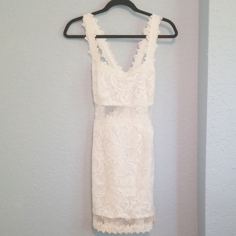 White Lace Dress
